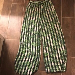 Tropical flair pants